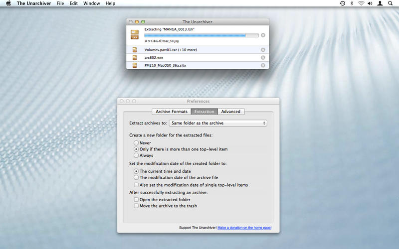 Unarchiver Mac 10.6.8 Download